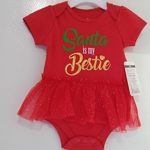 Christmas bodysuit by baby starers